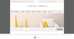 Desktop Screenshot of cabinetleroux.com